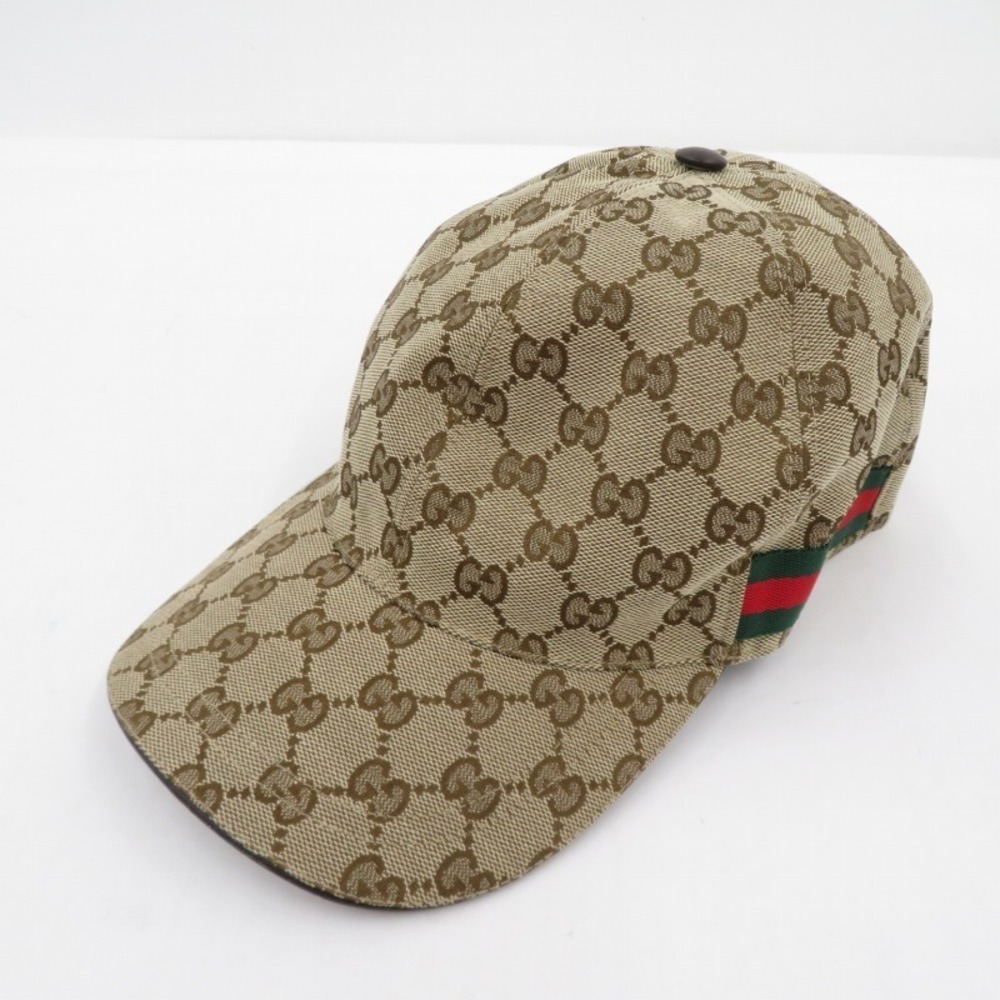Gucci GG Baseball Cap Beige